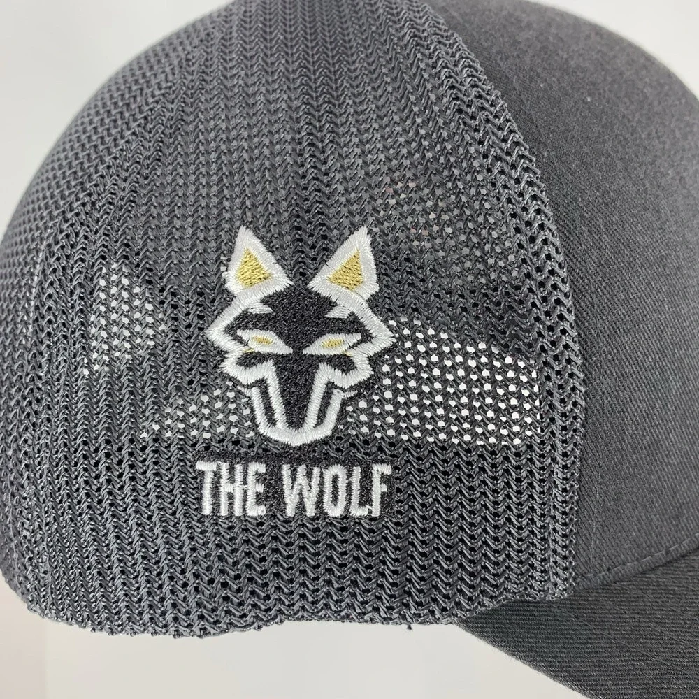 ESTIS The Wolf Hat Oklahoma Travis Mathew Adjustable Yupoong 110 Baseball Cap
